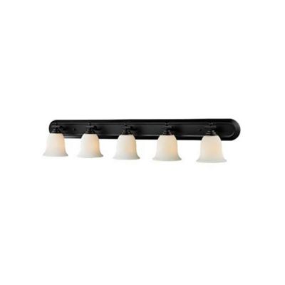 Buy Laisha 5-Light Wall Mount Vanity Fixture in Bronze from Bed Bath & Beyond